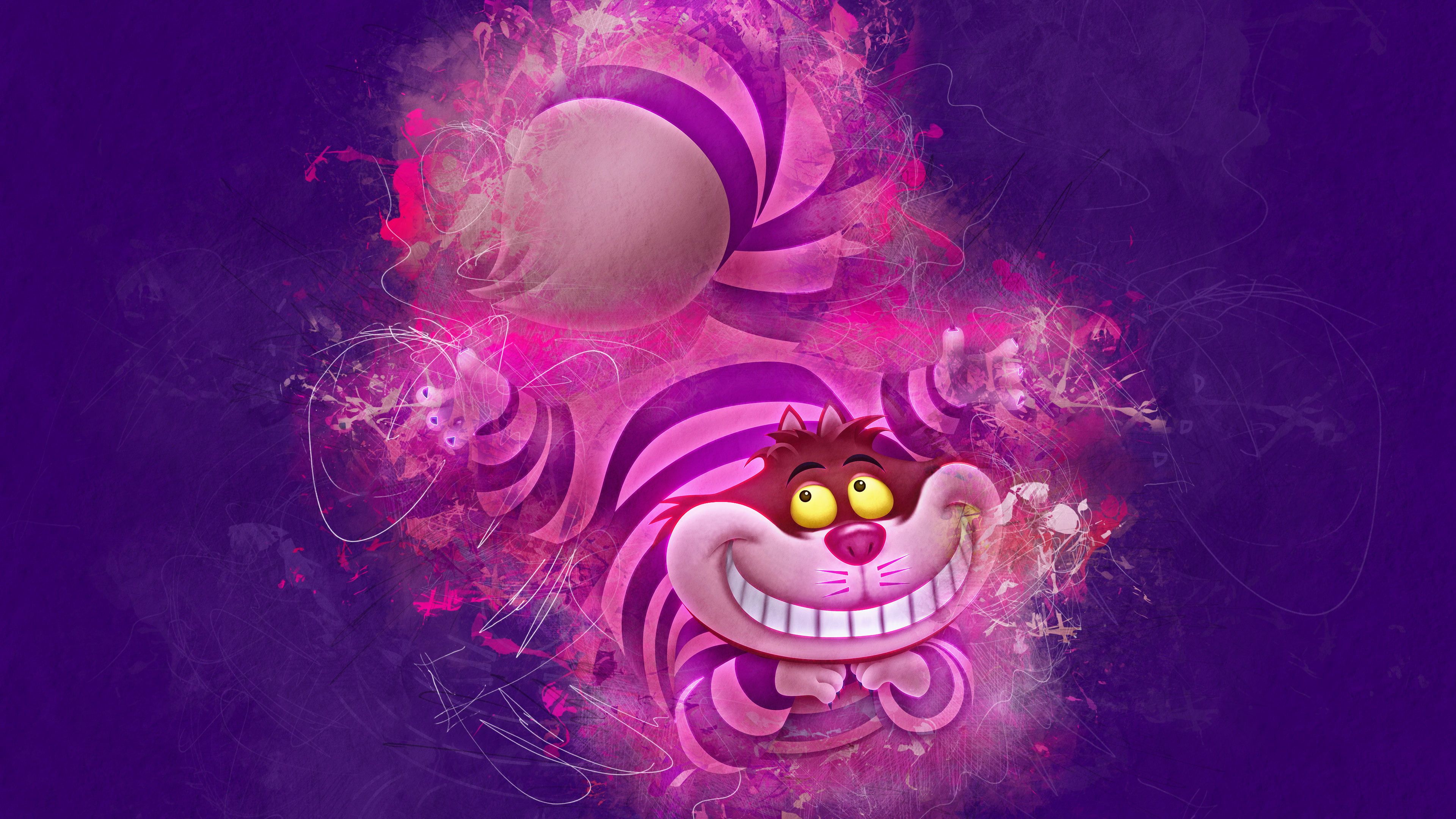Wonderland Cheshire Cat K #wallpaper