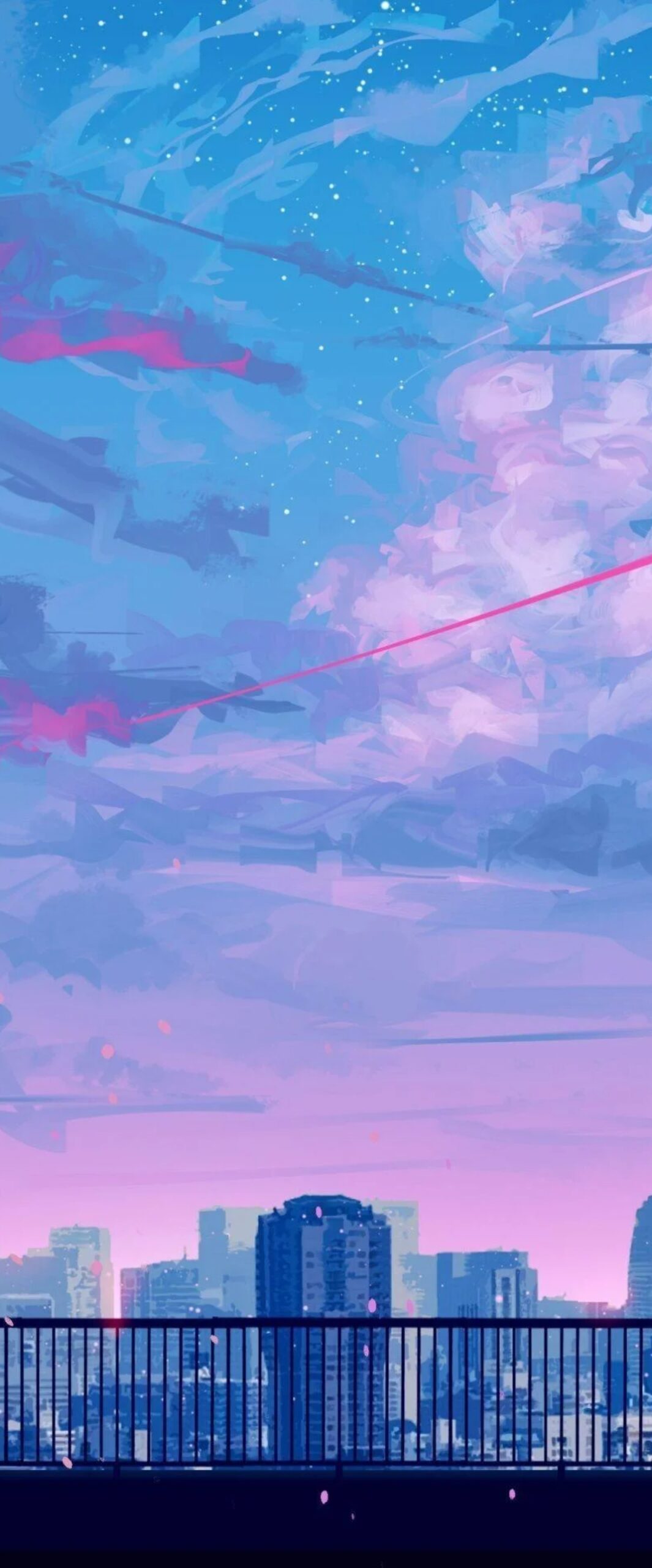 Anime Landscape iPhone Wallpaper 4k