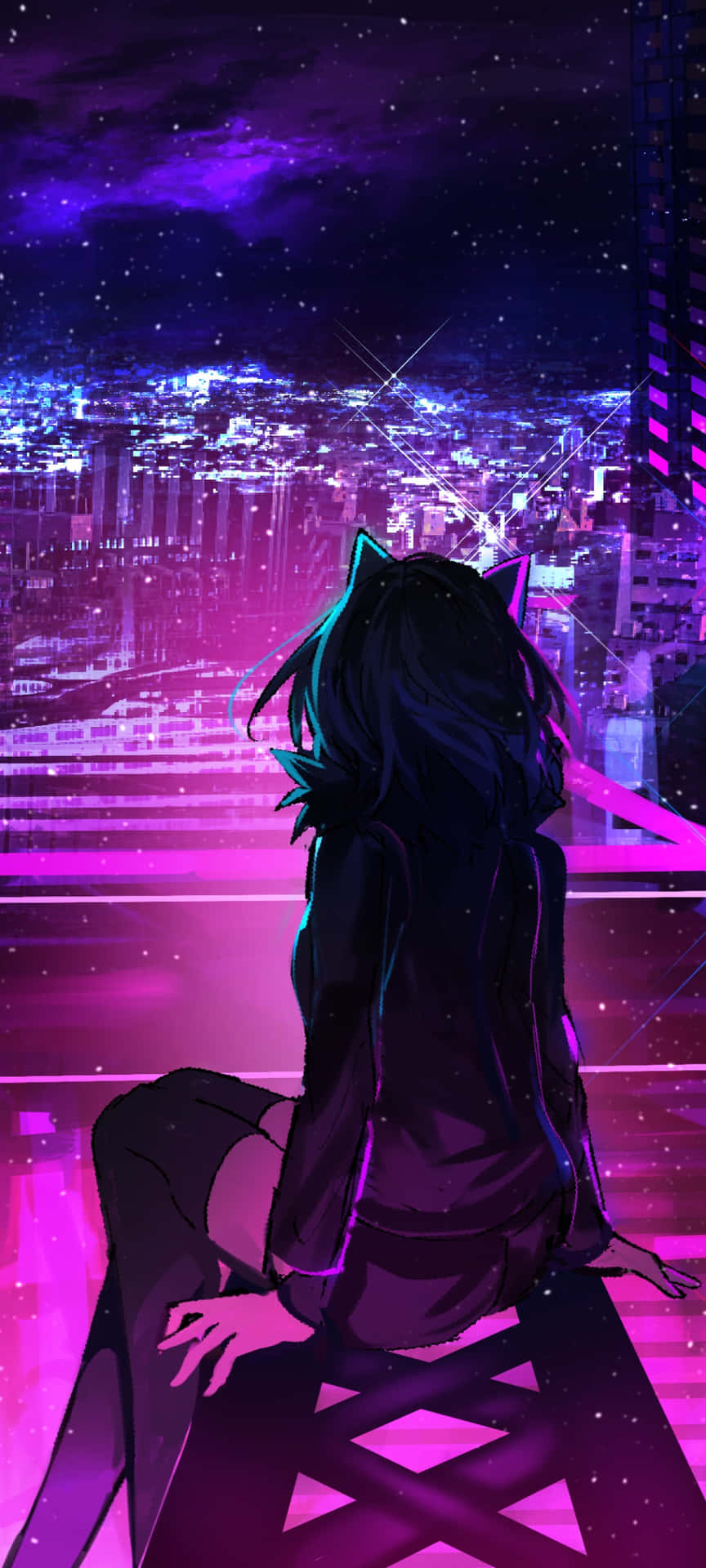 Anime Scenery Wallpaper for iPhone