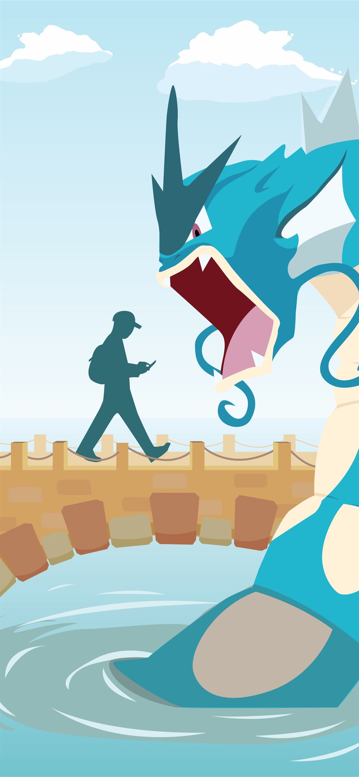 Pokemon Go Background iPhone Wallpaper