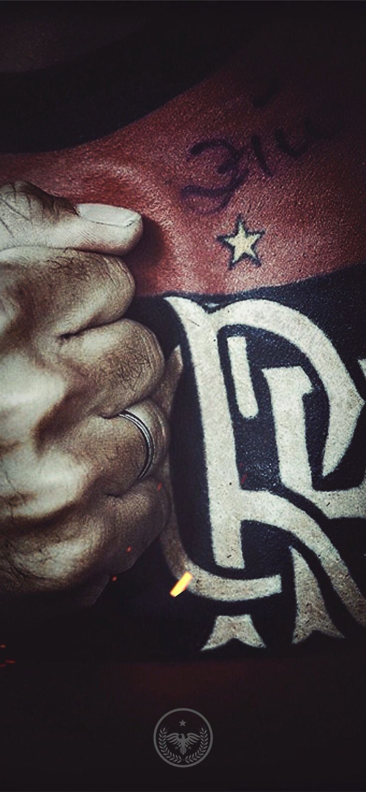 Zico Flamengo Cave iPhone Wallpaper