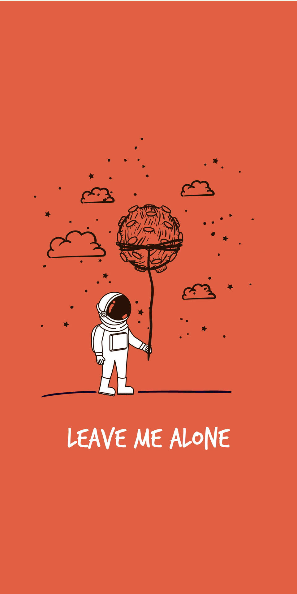 Leave Me Alone Background