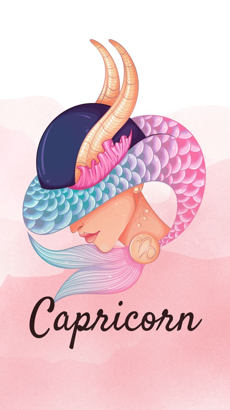 Zodiac capricorn art