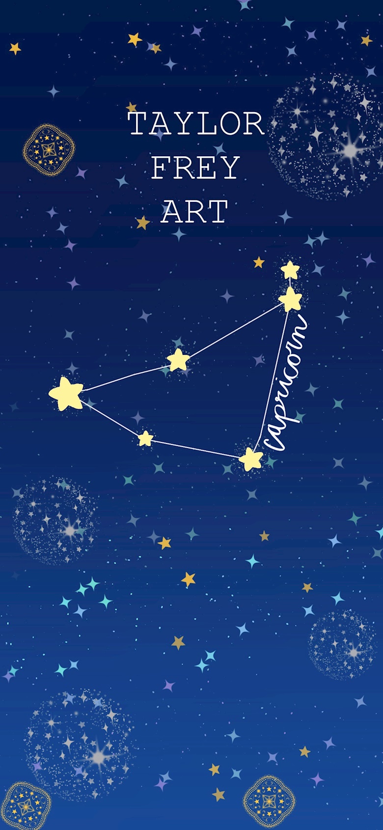 Capricorn iPhone Wallpaper F's