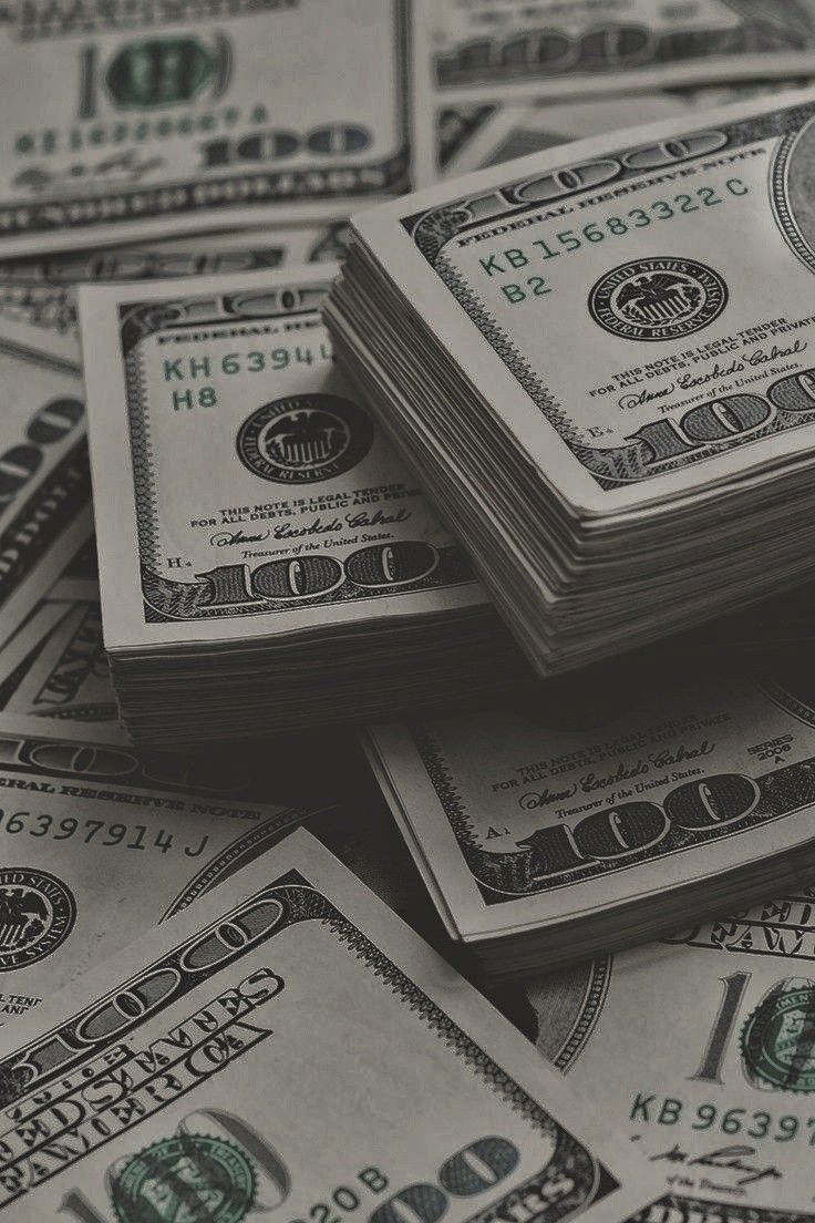 money wallpaper, Uang dollar aesthetic