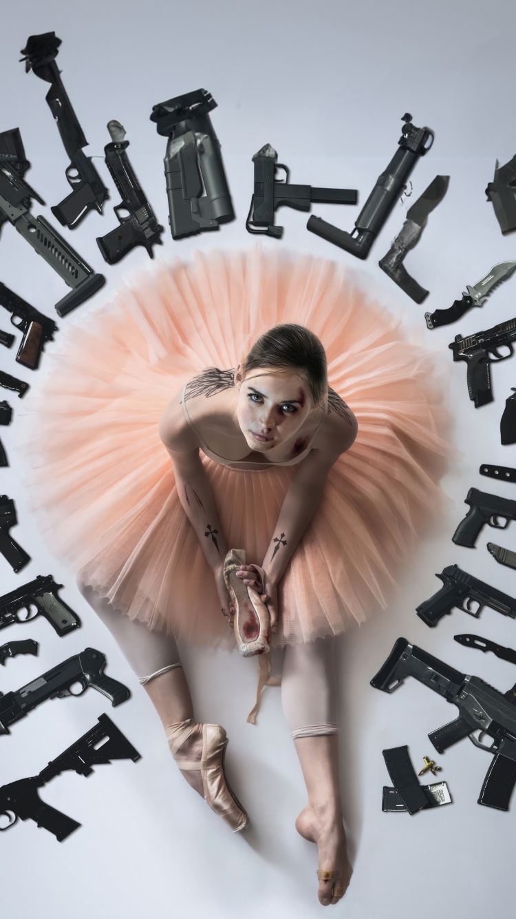 Ballerina Wallpaper 4K, Ana de Armas