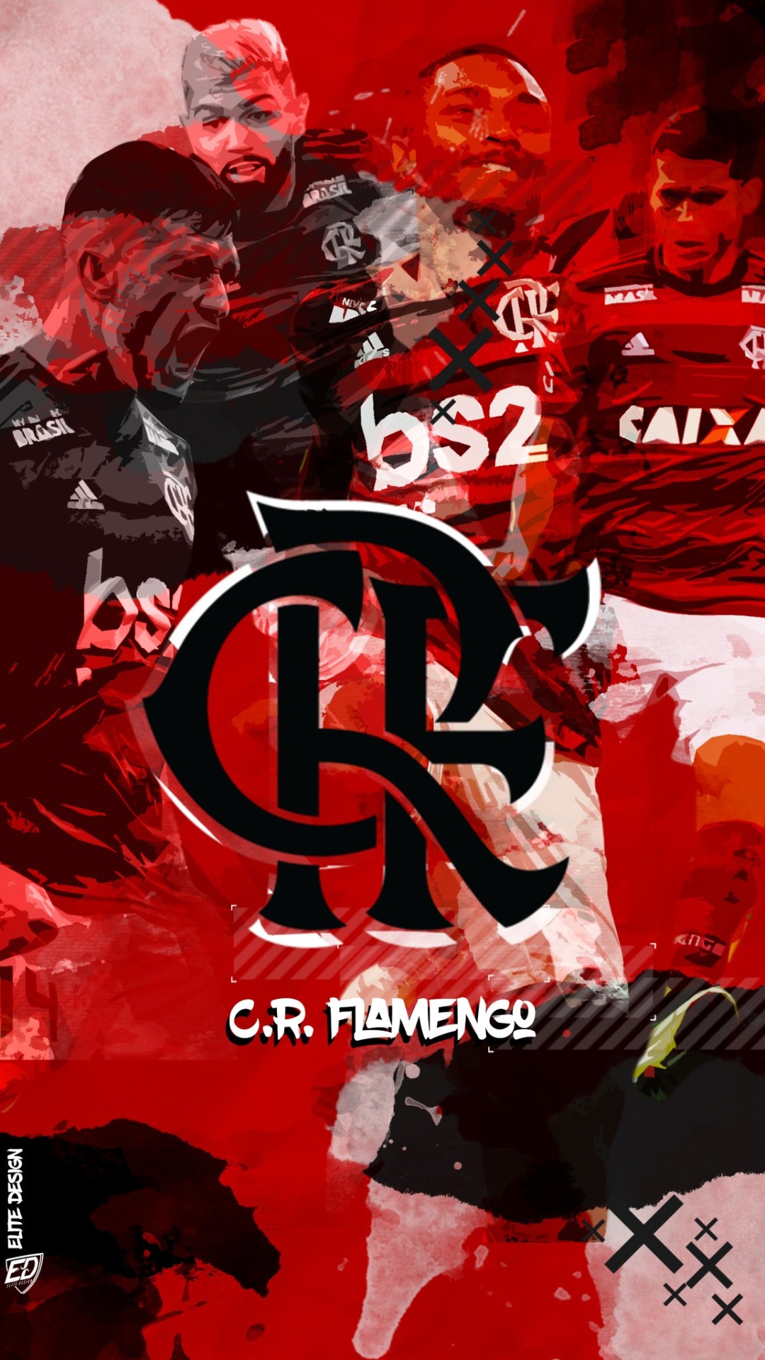 Flamengo. Wallpaper