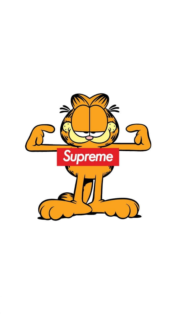 Supreme Cartoon Wallpaper