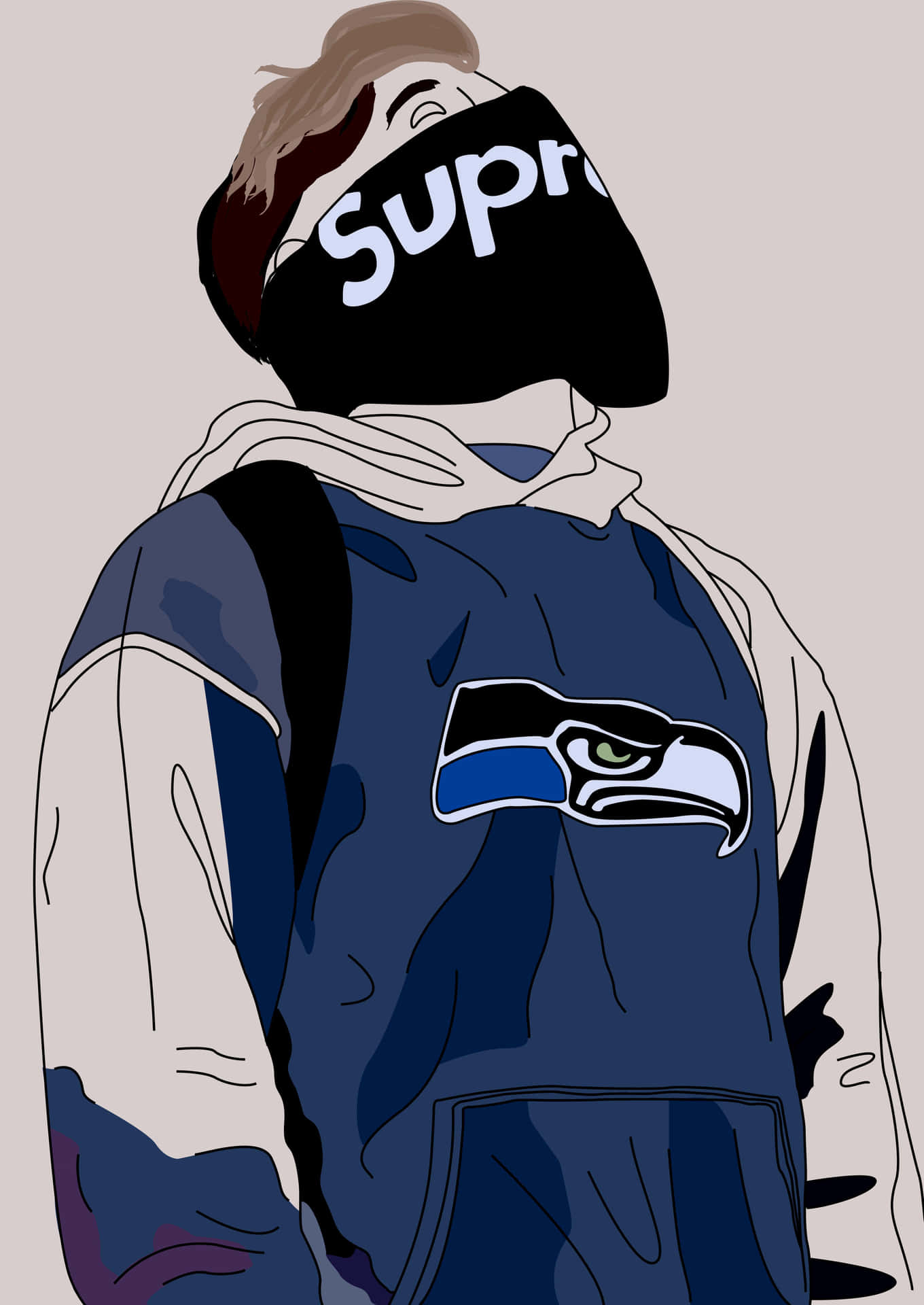 Supreme Cartoon Future” Wallpaper