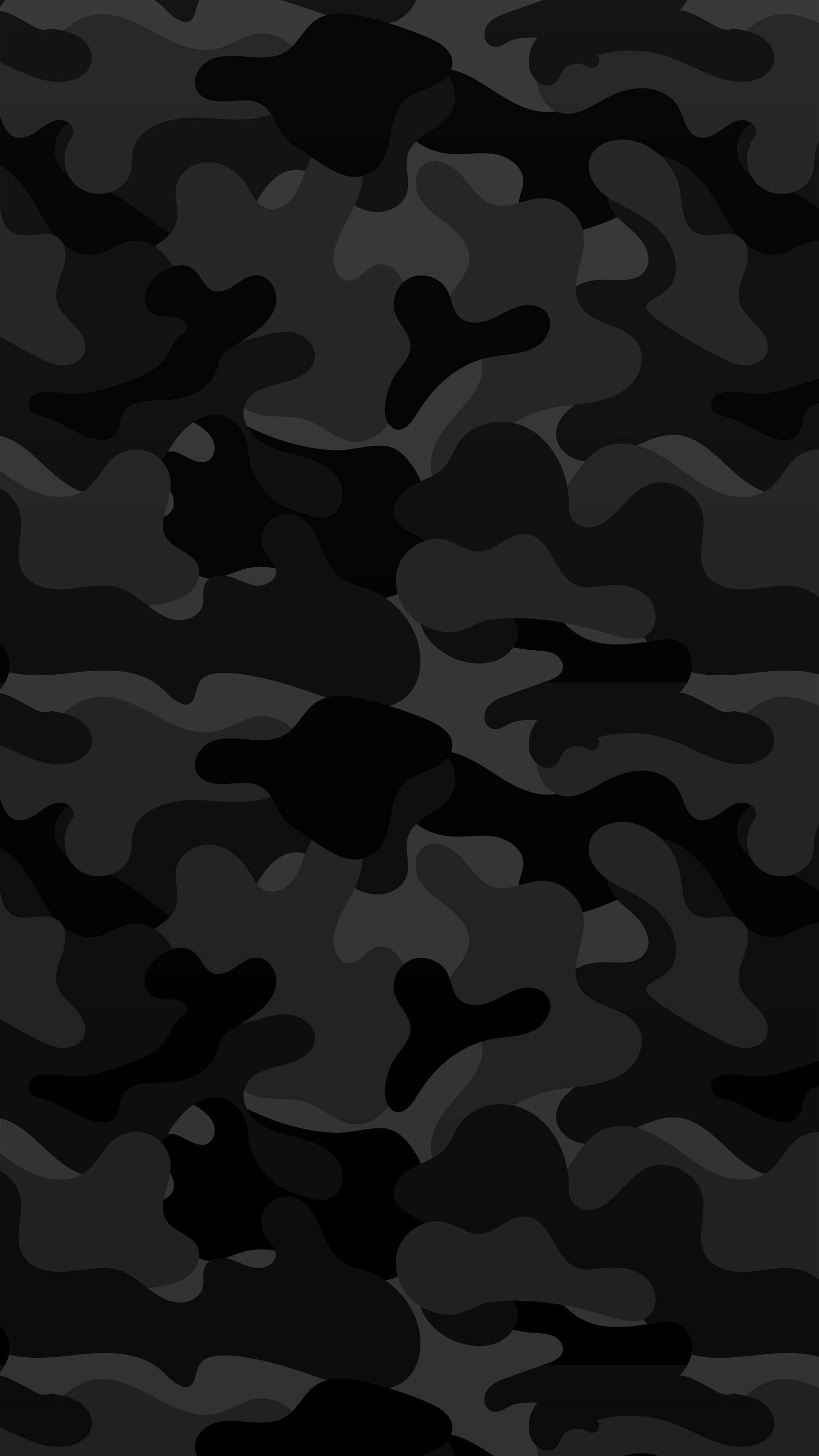 Black camouflage Wallpaper Download