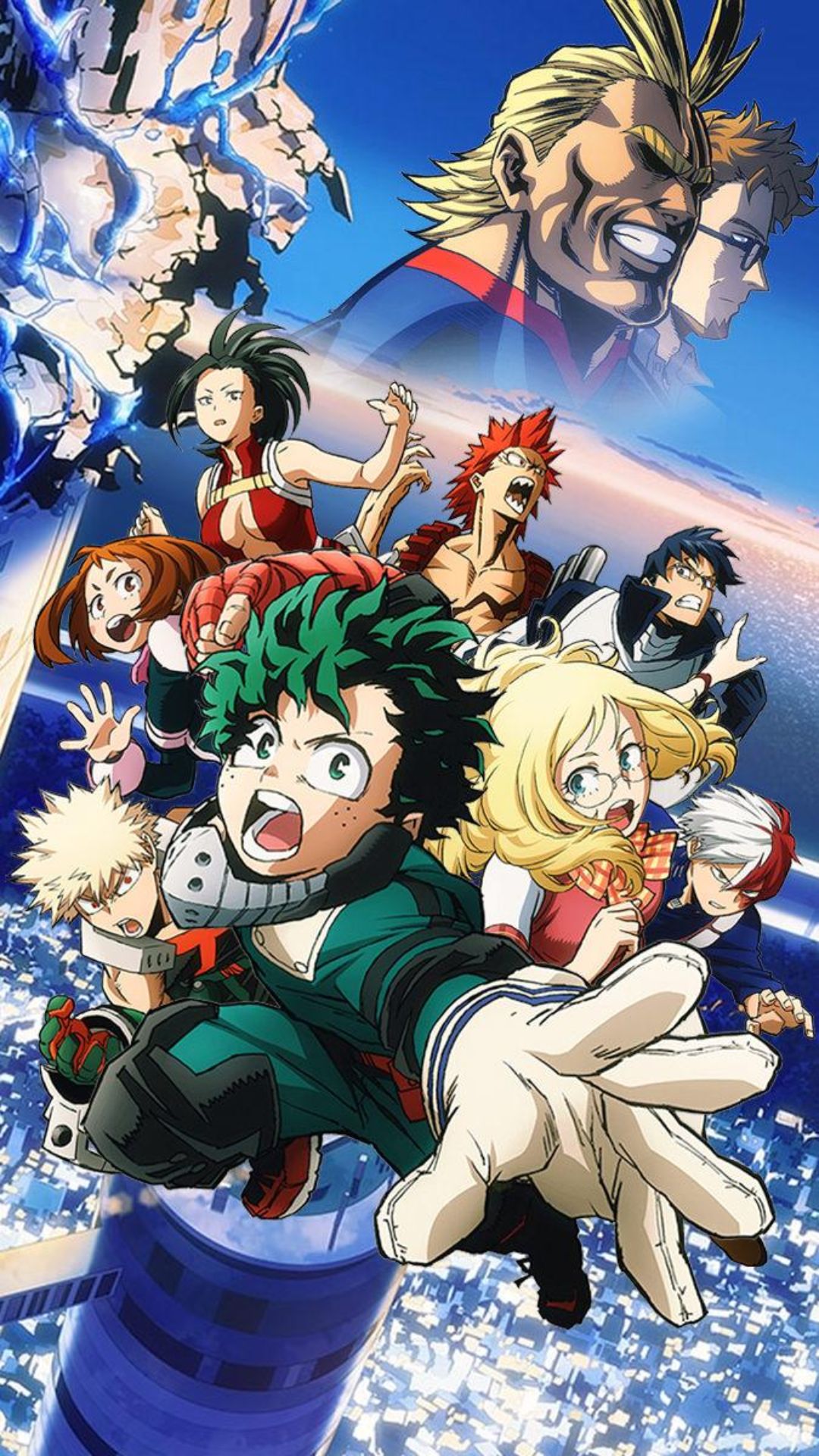 my hero academia iPhone Wallpaper