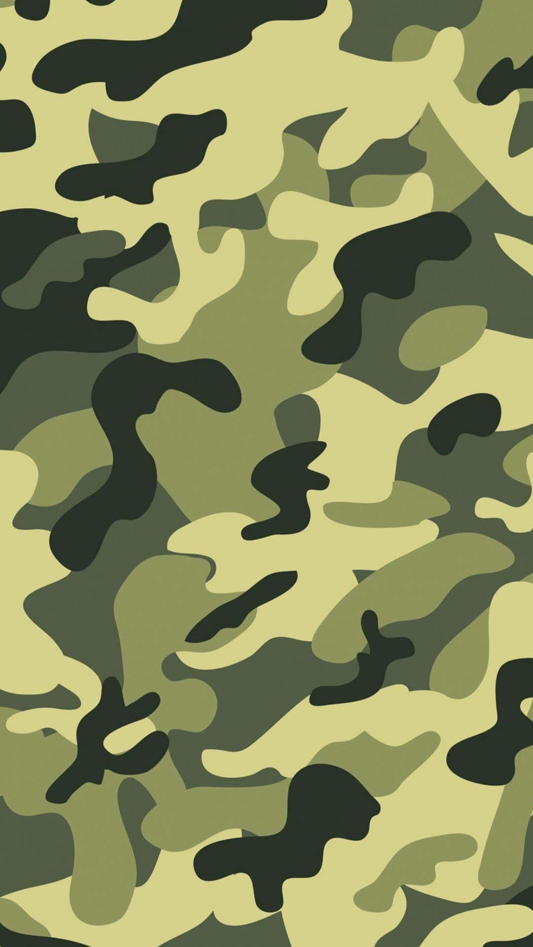 Green Camouflage Wallpaper