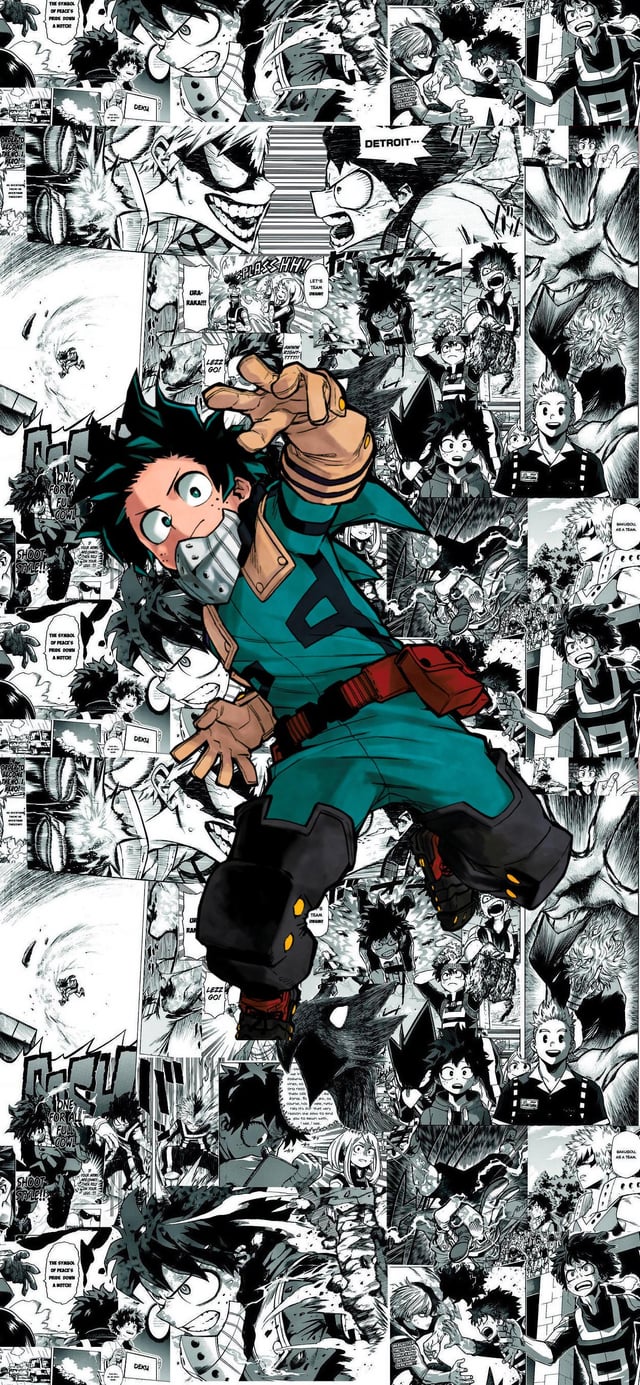 My Hero Academia Manga Pop Wallpaper