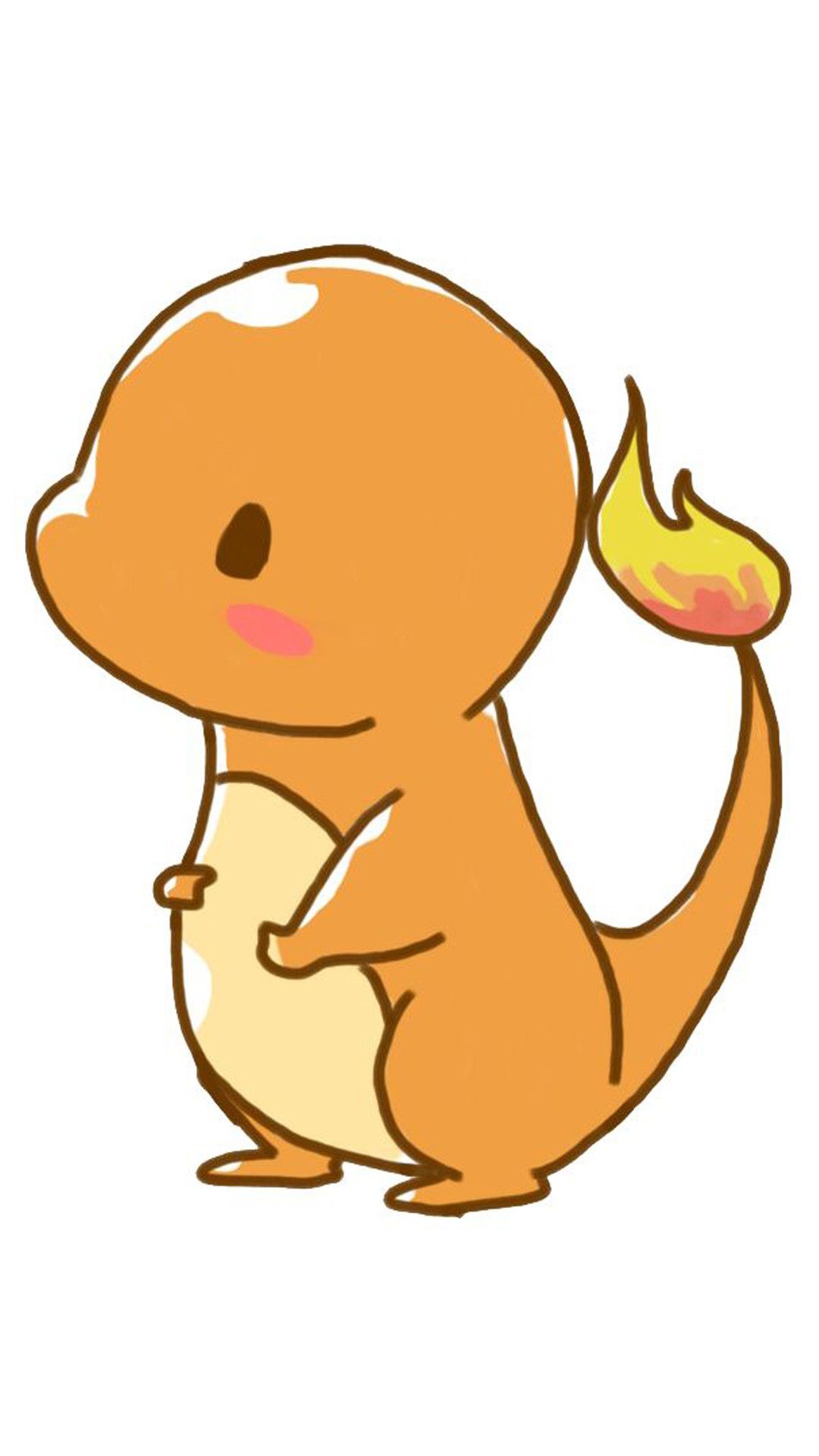 Charmander Pokemon Go iphone wallpaper