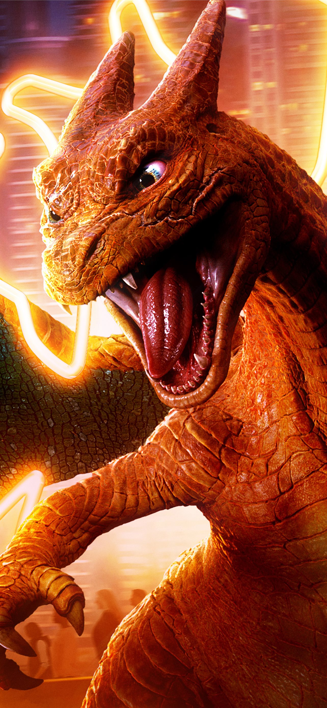 Charizard HD Background iPhone