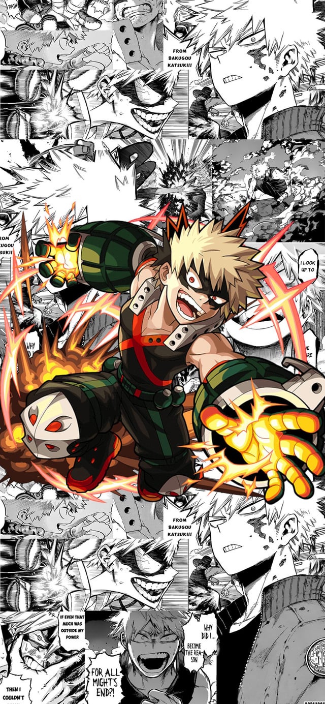 My Hero Academia Manga Pop Wallpaper