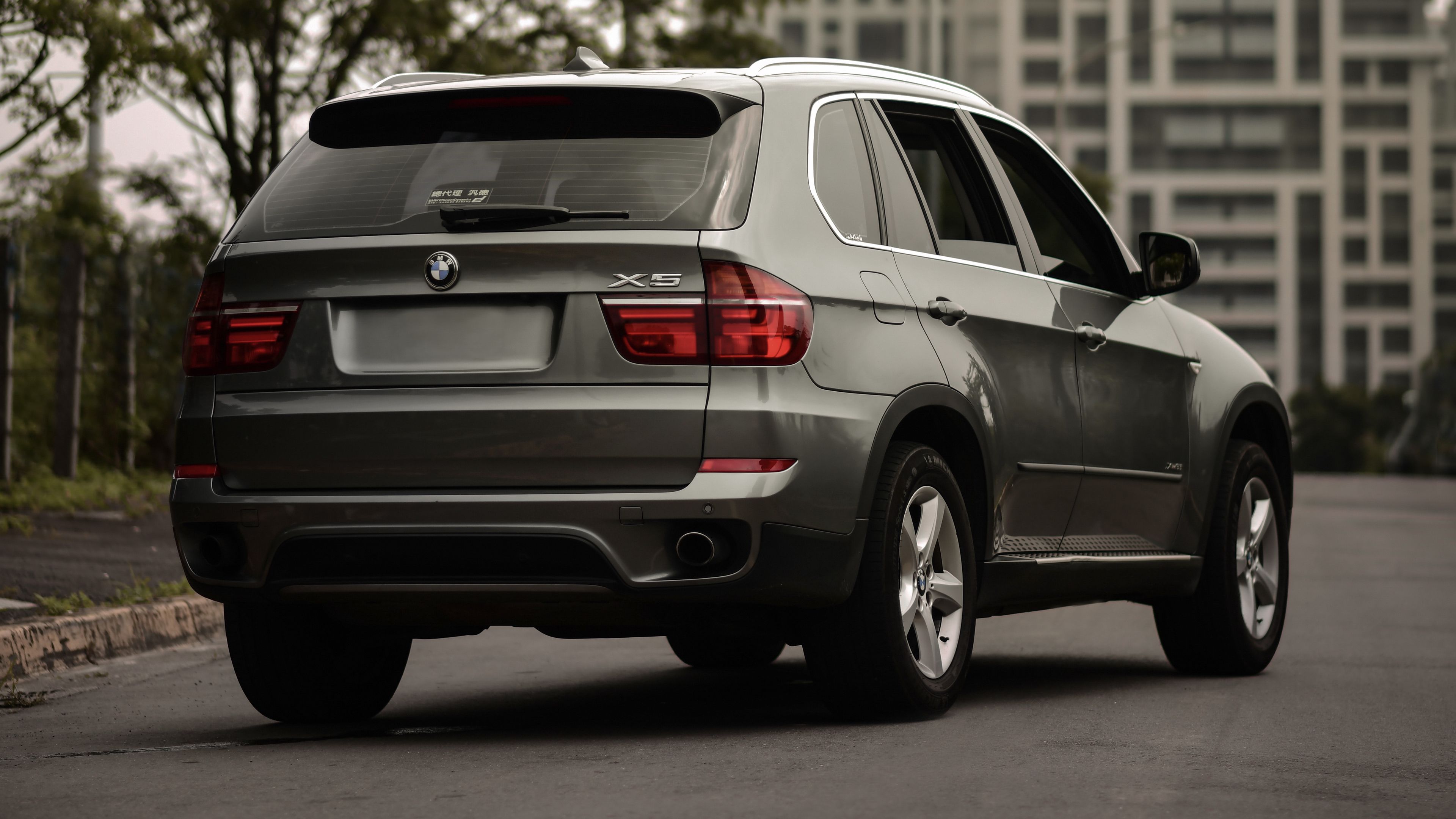 wallpaper 3840x2160 bmw x5, bmw, side