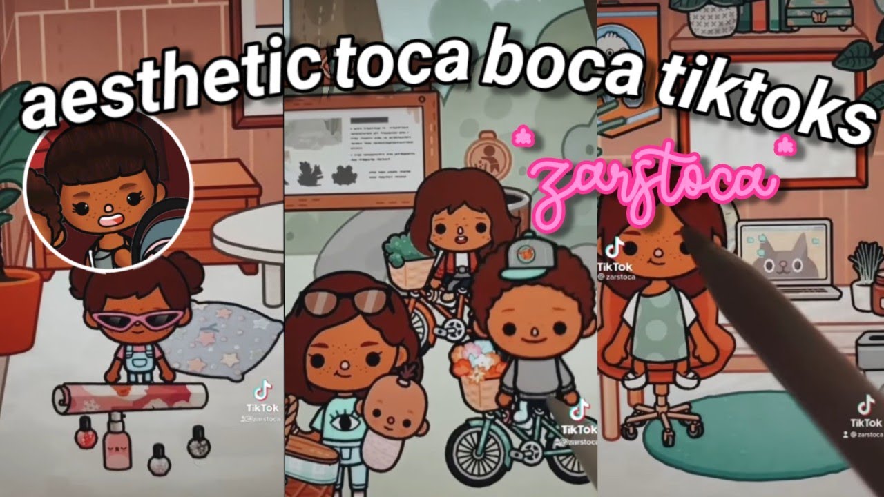 aesthetic toca boca world life tiktoks