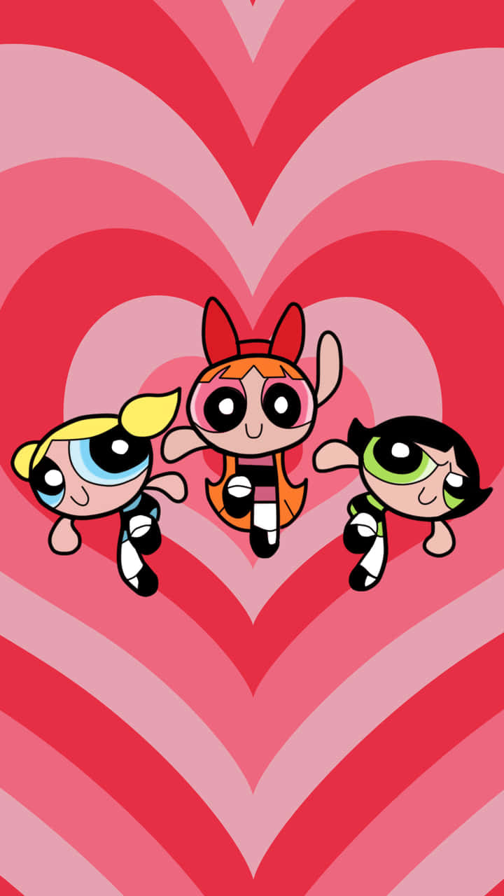 Powerpuff Level Of Love Wallpaper