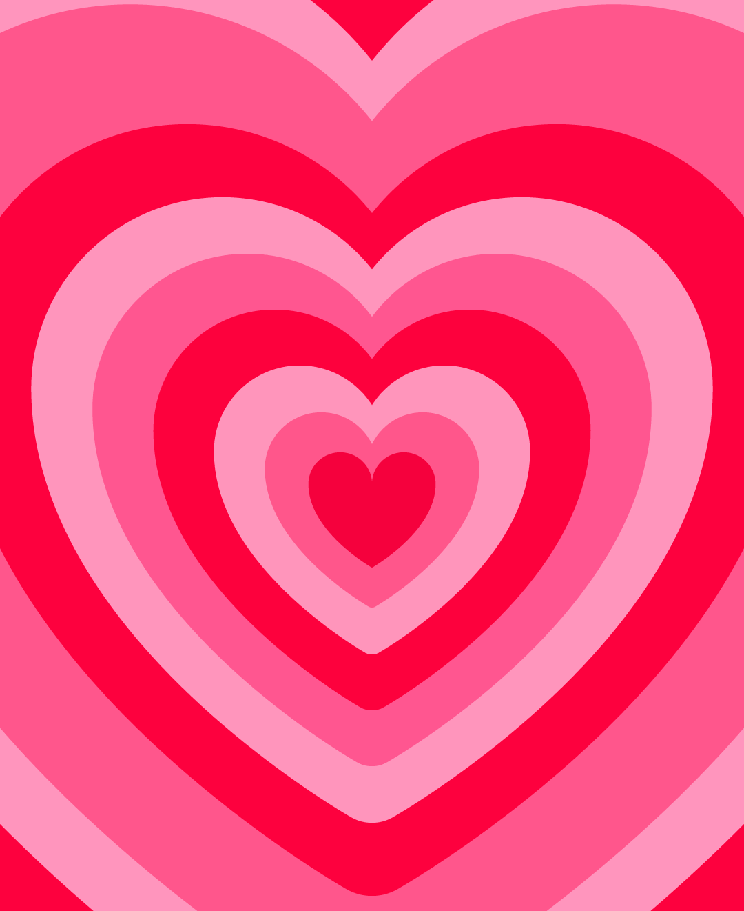 Repeating Hearts Action for Adobe