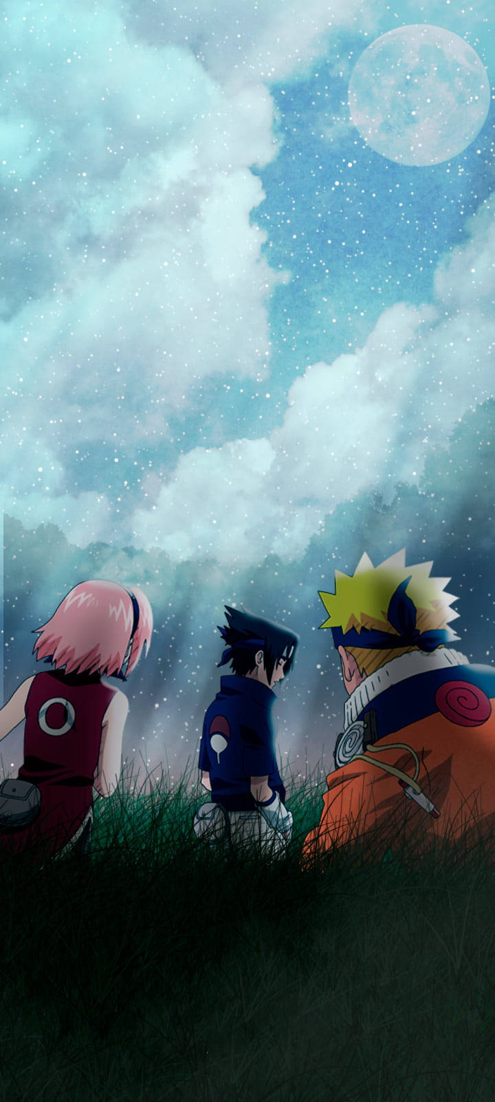 Sky Naruto iPhone Wallpaper