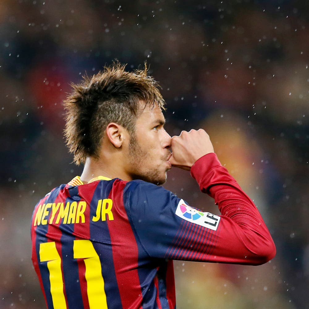 Neymar lighting up social media, not