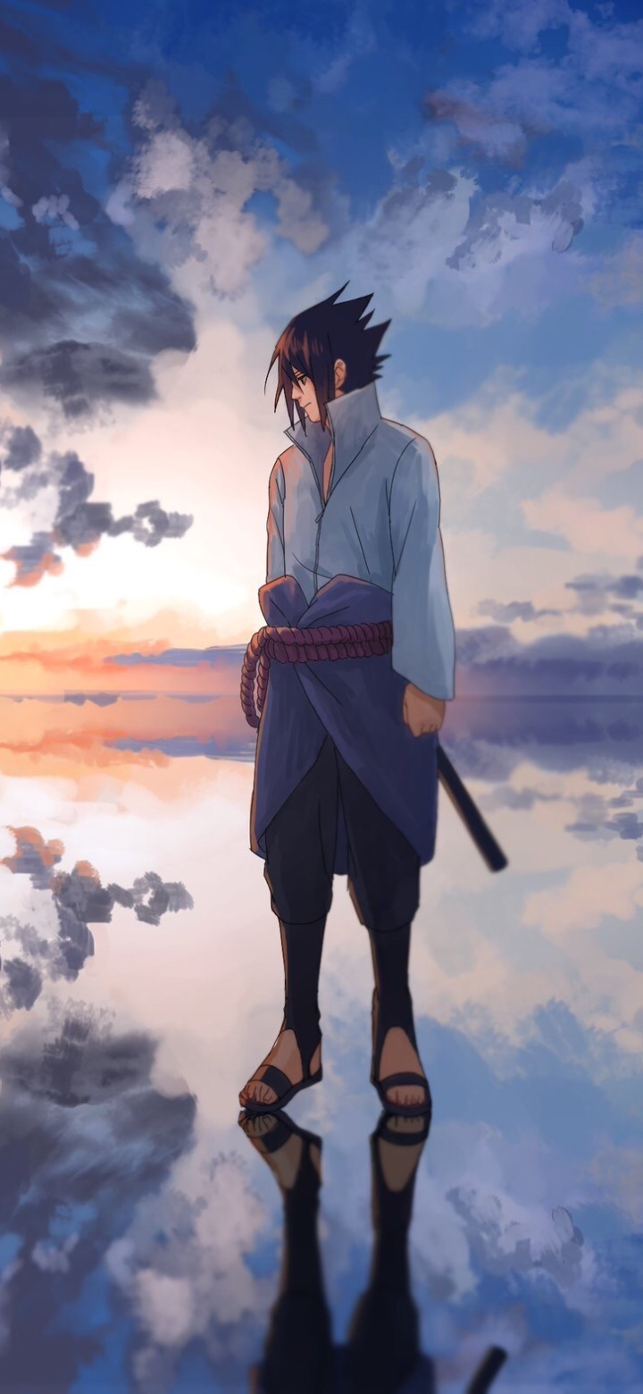 Mobile wallpaper: Anime, Water, Sky