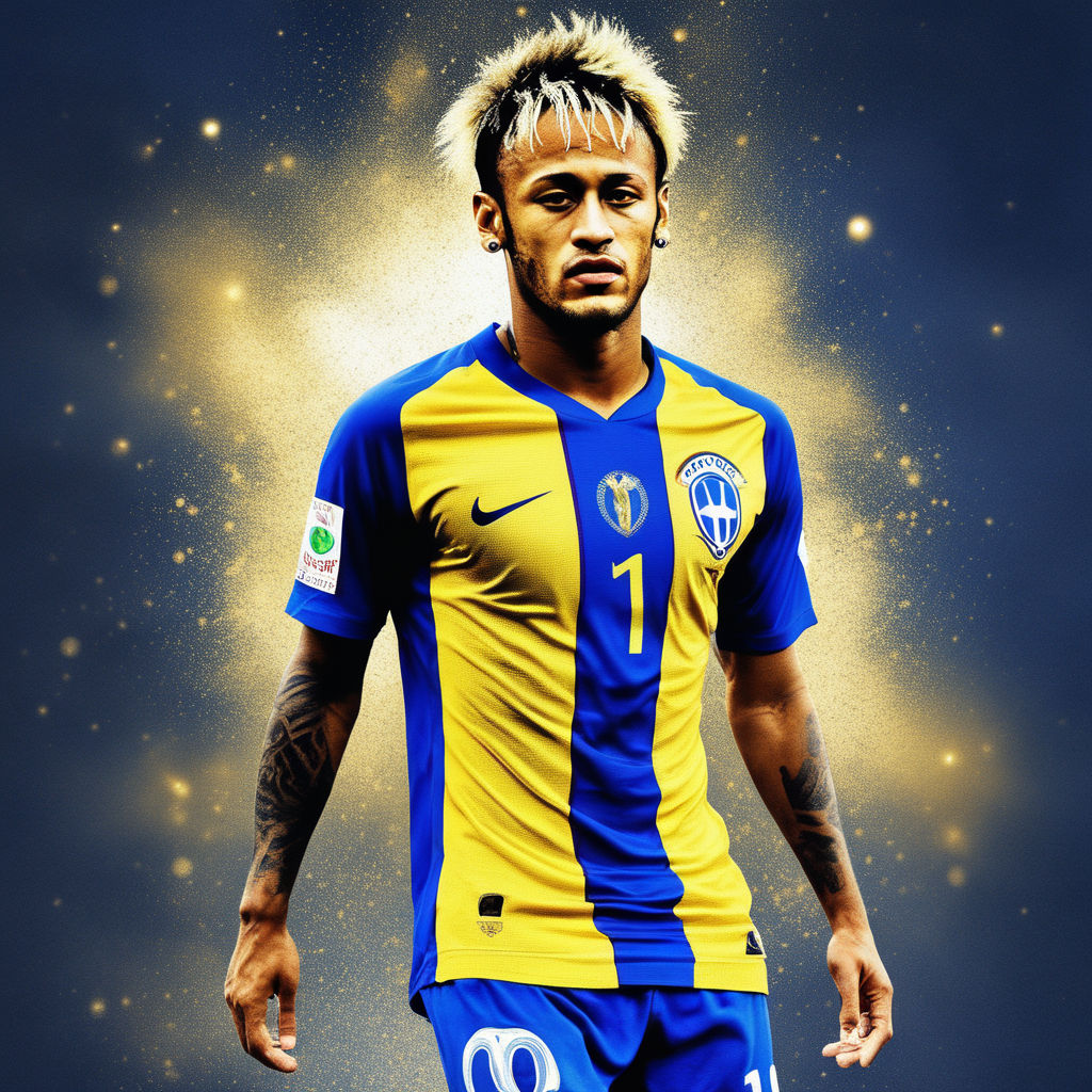 Young neymer from brazil in pleasure