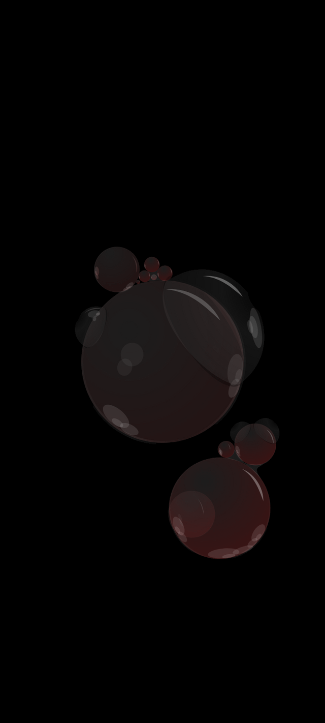 OC]AMOLED RED BUBBLES[720x1600][9:20