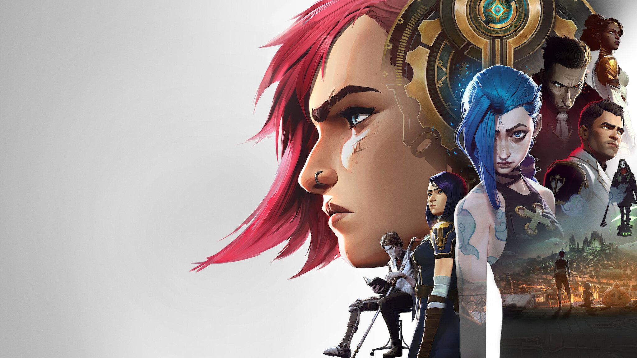 Arcane Nexflix JinX Vi Jayce League