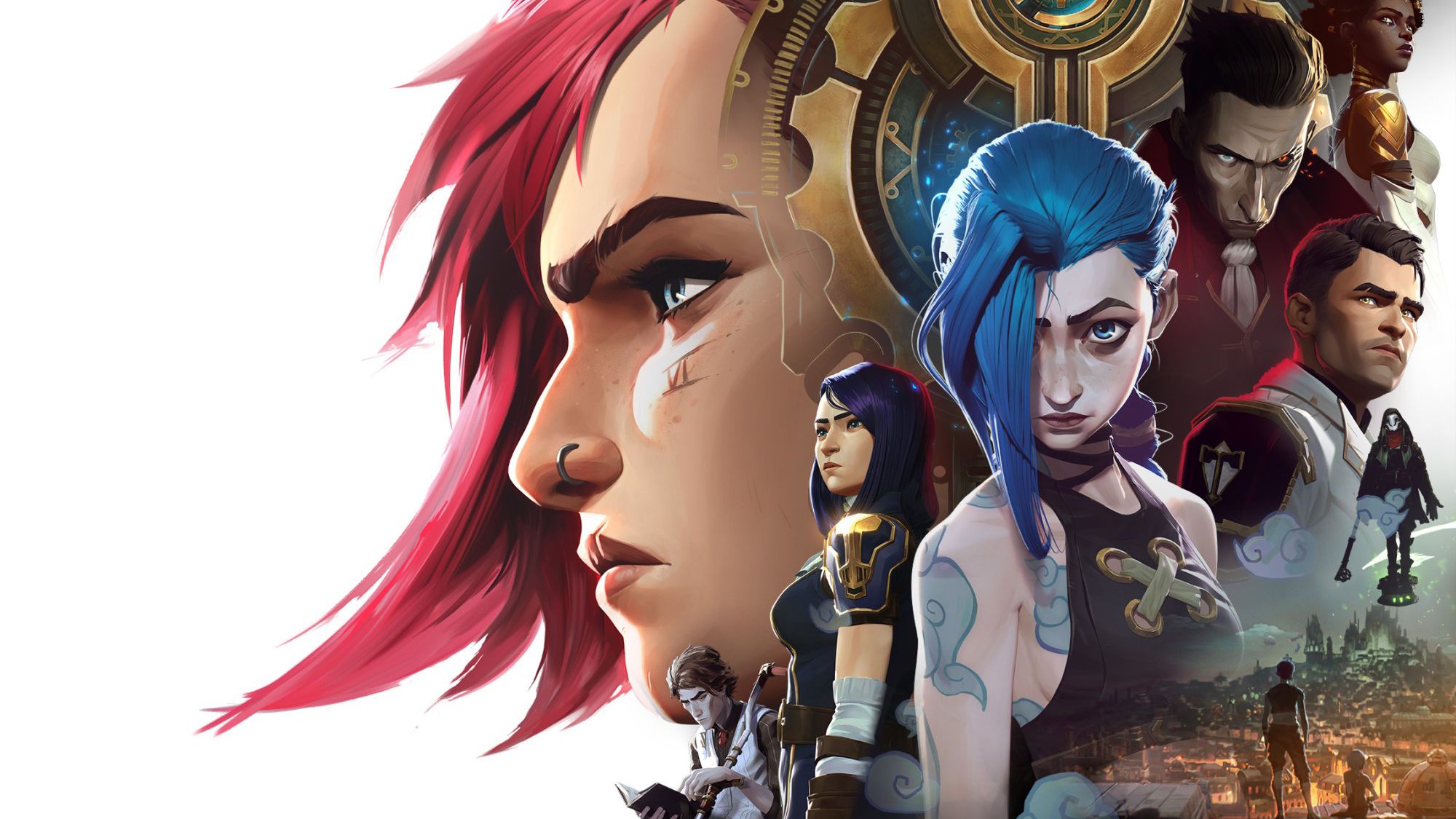 Arcane Nexflix JinX Vi Jayce League