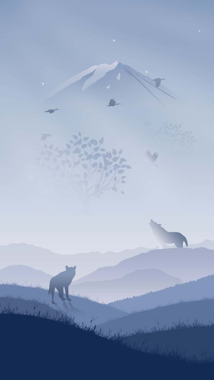 Winter Art Wallpaper