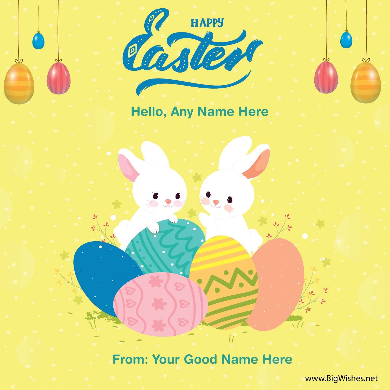 Easter 2025 Wishes Greeting Cards