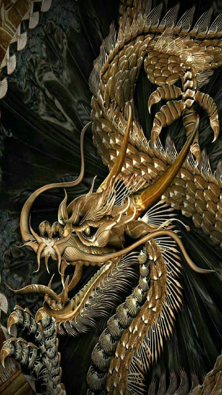 Stunning Dragon Digital Art Wallpaper