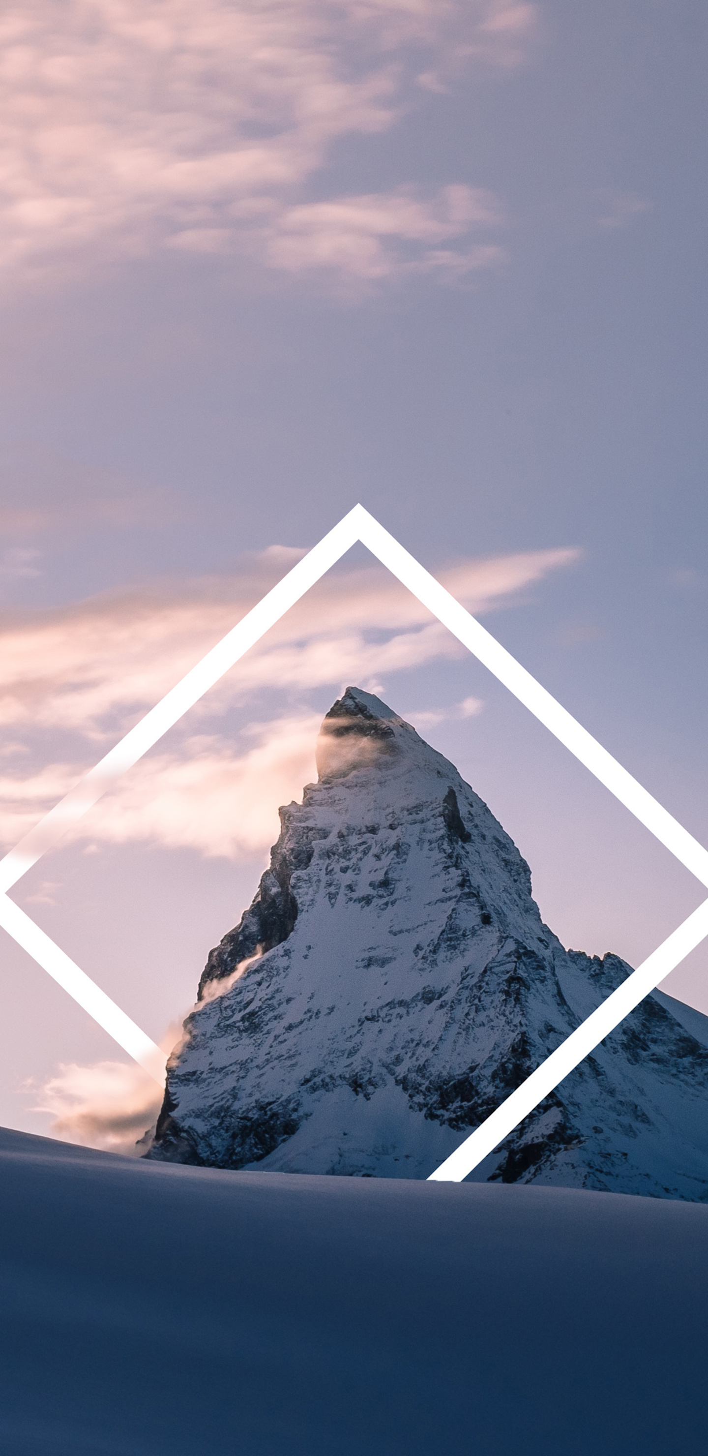 Winter Snow Nature Mountains