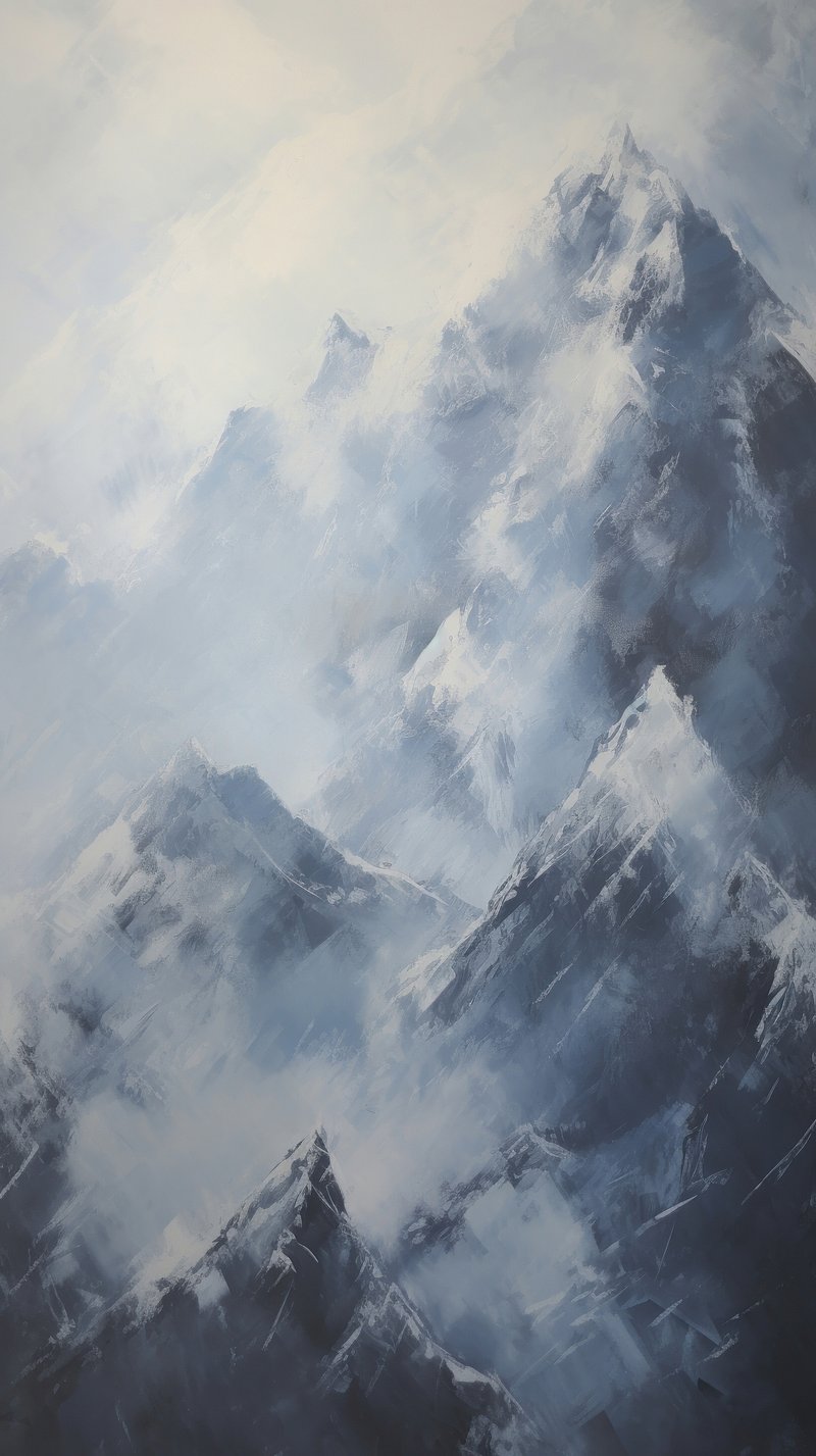 Winter Watercolor Wallpaper Image