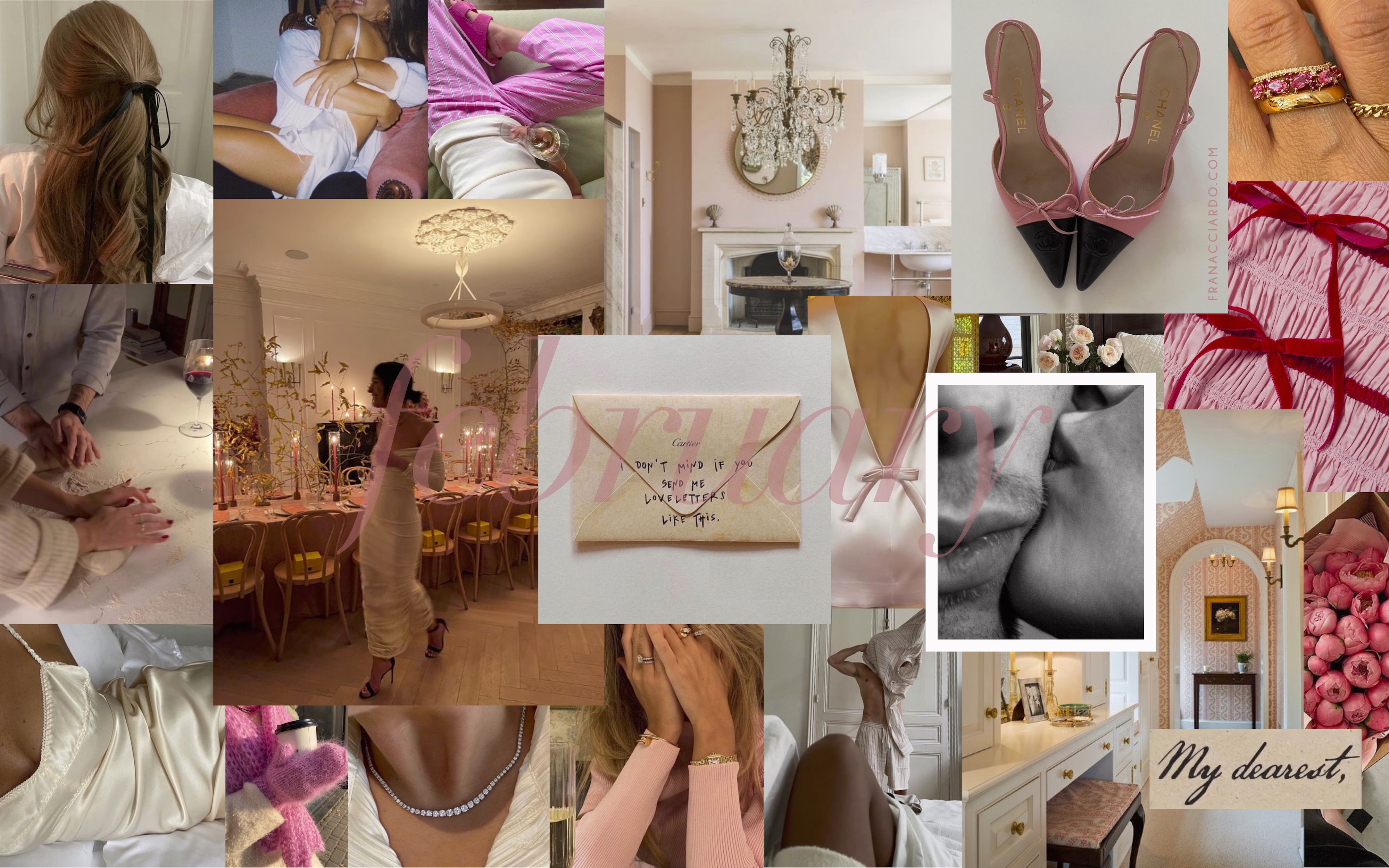 February 2024 Moodboard (Desktop & iPhone Wallpaper!)