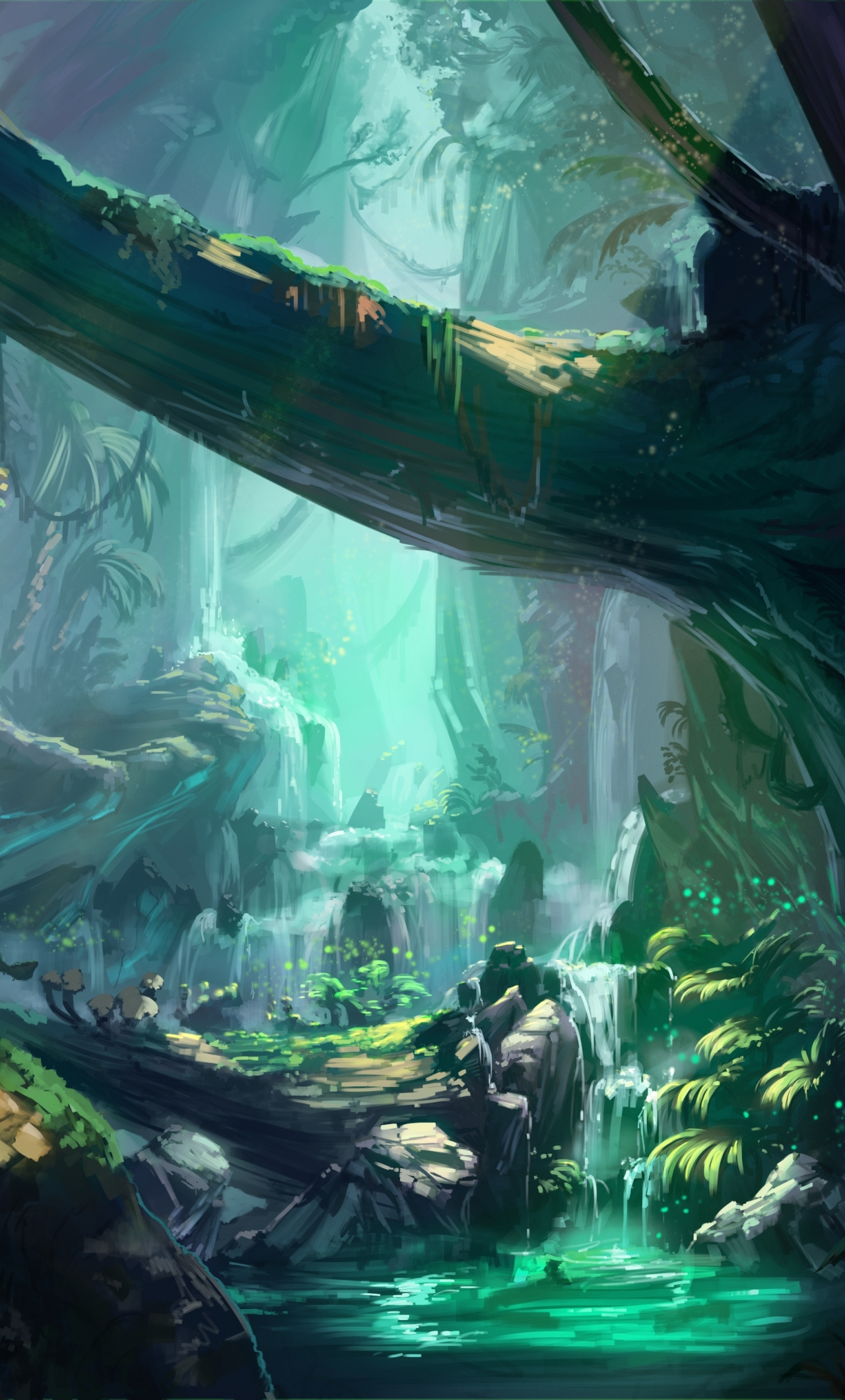 Download wallpaper 1280x2120 fantasy