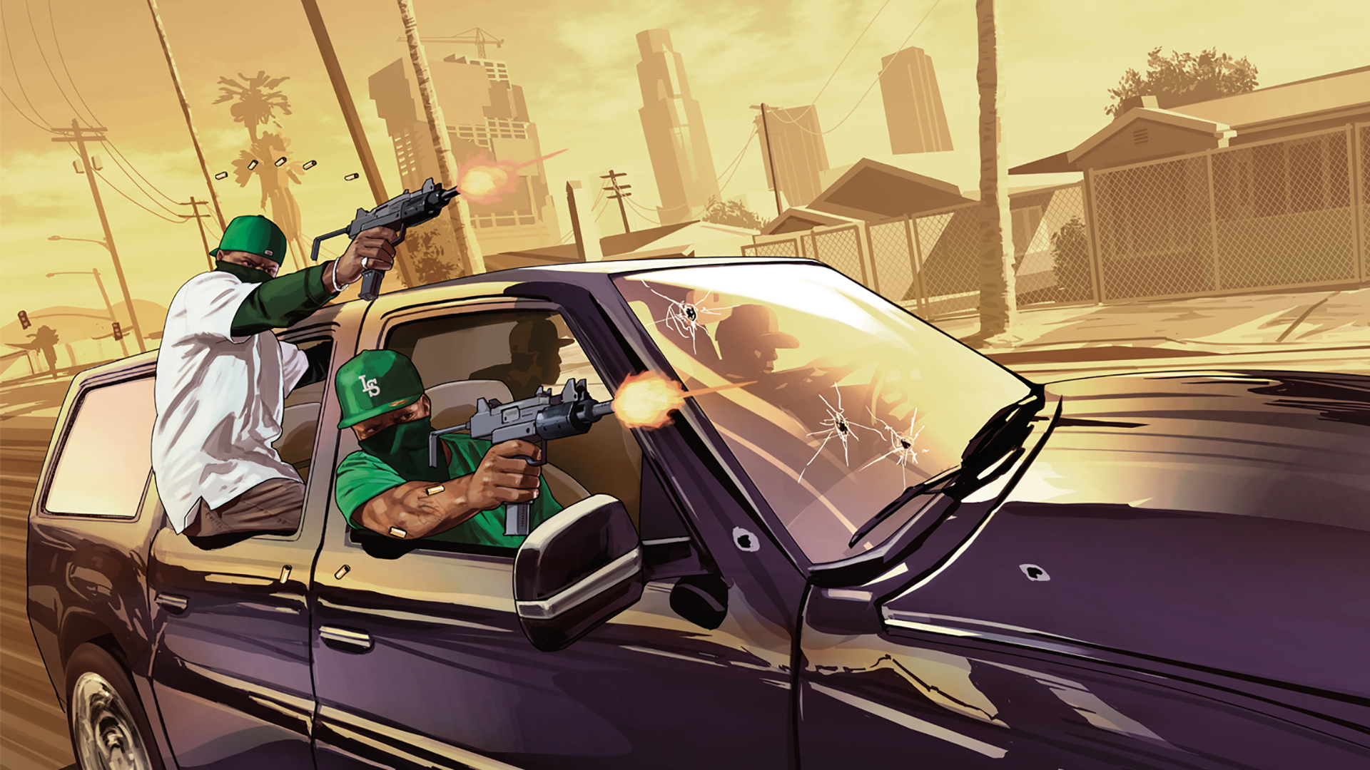 Download wallpaper gang, CA, gta5