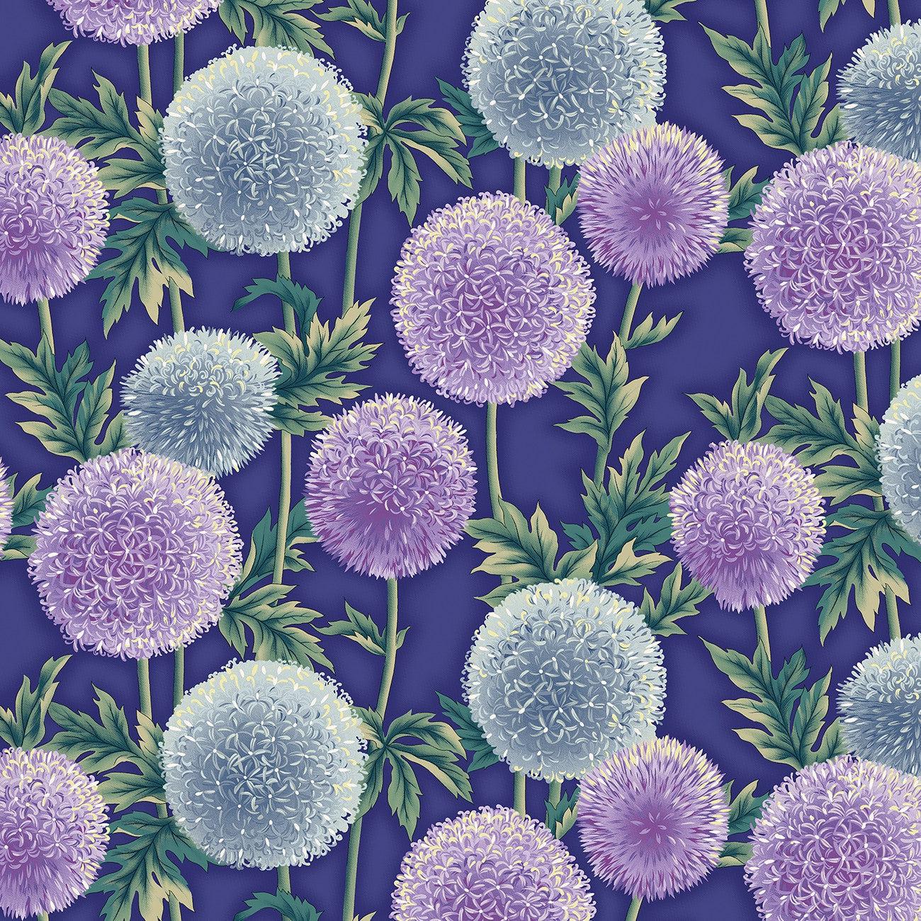 Flower Festival Peri Globe Thistles