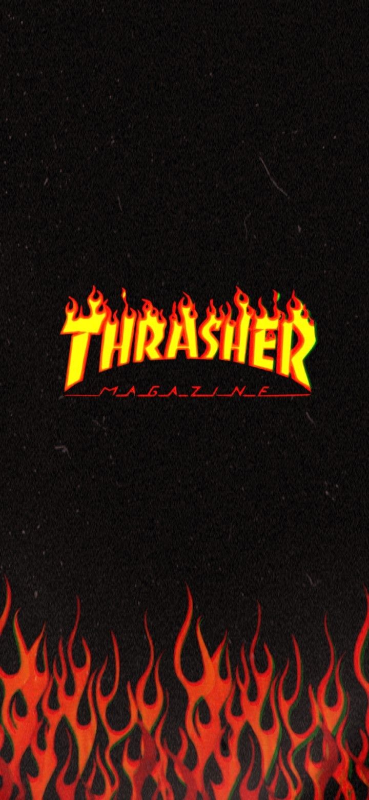 Thrasher Wallpaper. Retro wallpaper