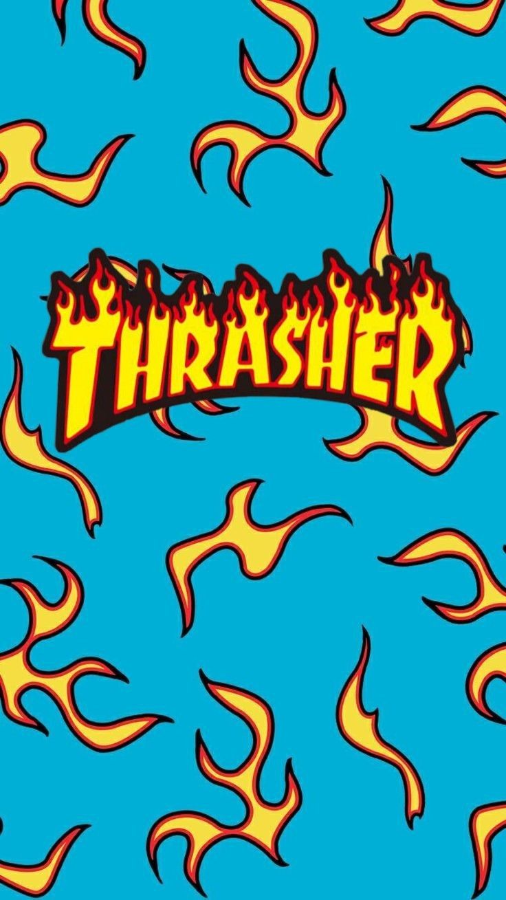Thrasher by Tamir. iPhone wallpaper