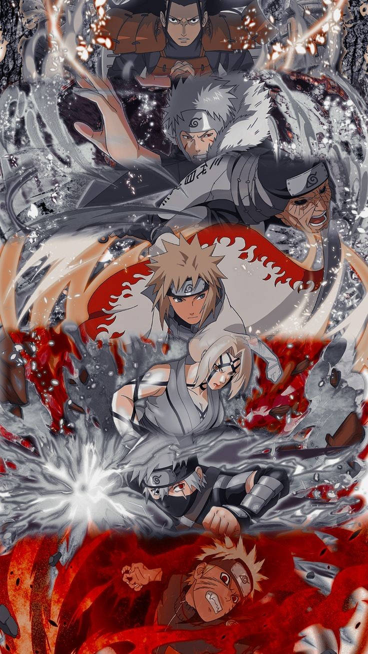 Seven Naruto Hokage Wallpaper