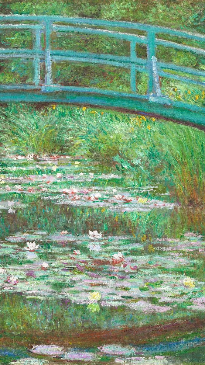 iPhone background art, Monet wallpaper