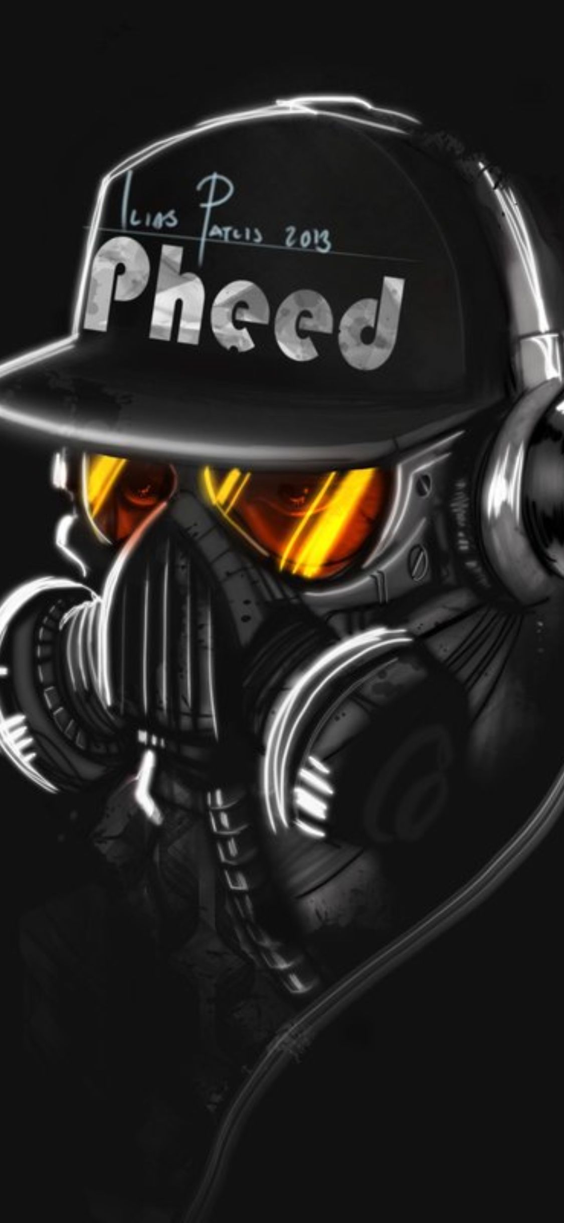 Cool Mask iPhone Wallpaper