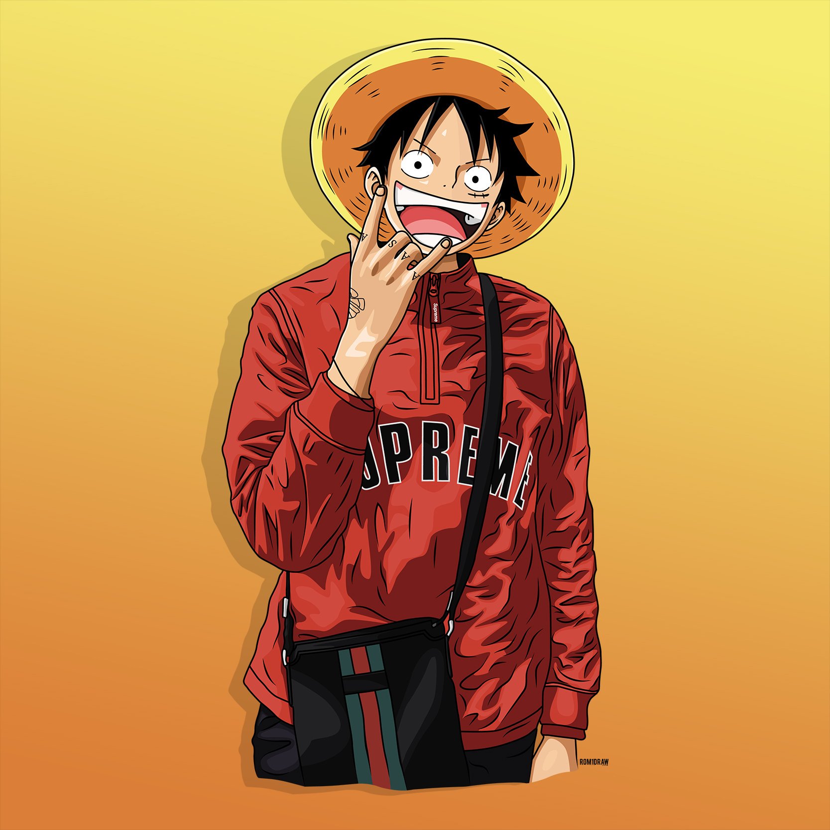 Luffy Nike Wallpapers - Wallpaper Cave