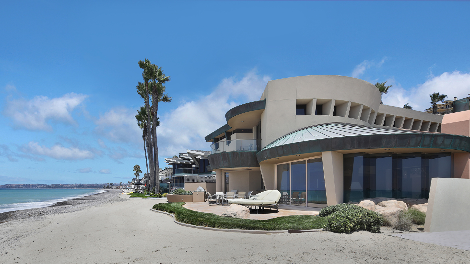 Dana Point Mansion Coast Houses 1920x1080