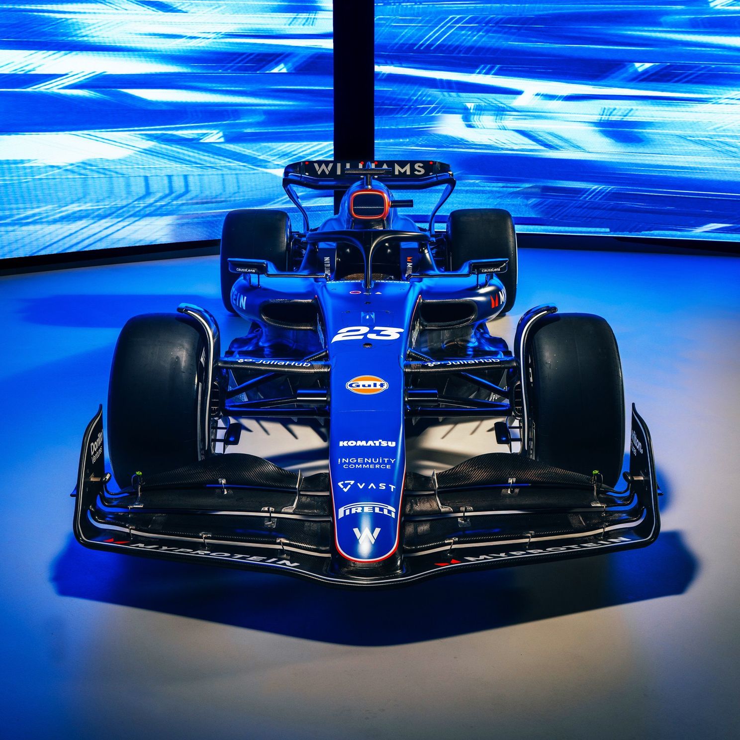 Formule 1 Bolide Voor 2024 Wereldkundig