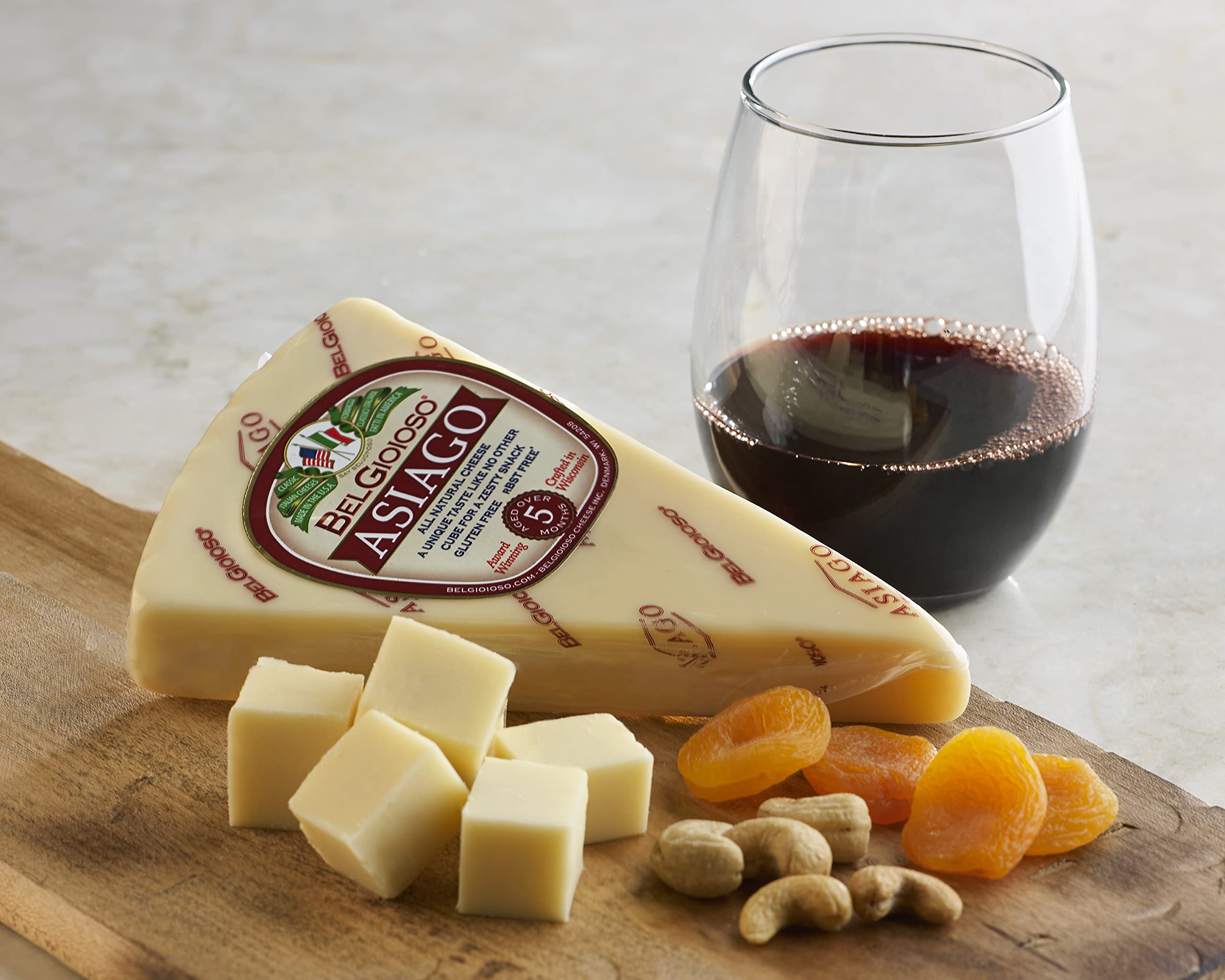 Asiago Cheese, approx. 8oz wedge