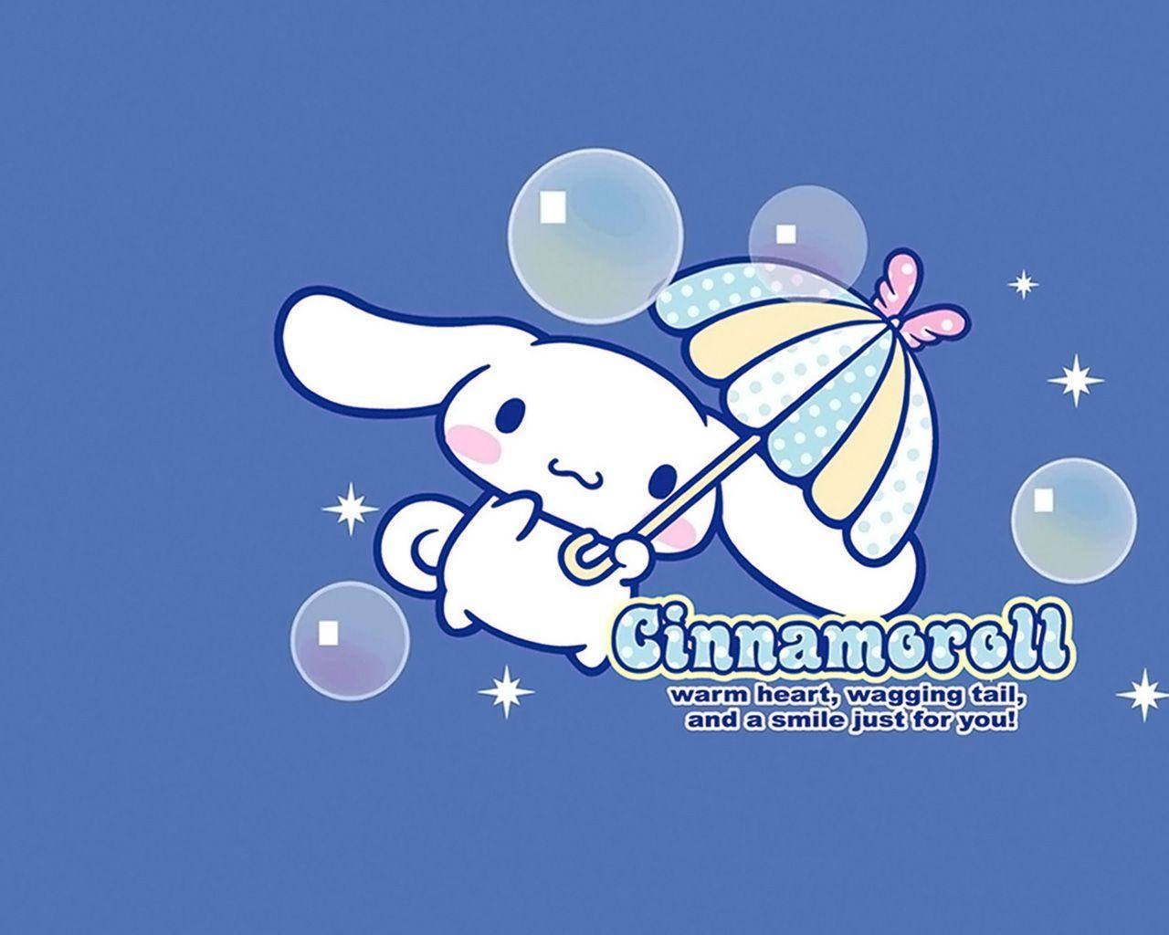 Download free Cinnamoroll With Bubbles